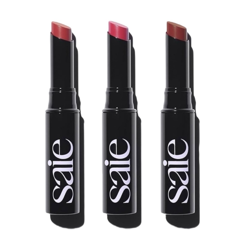 3/$50 💫 Saie Lip Blur Matte Blurring Longwear Lipsticks 3ct
